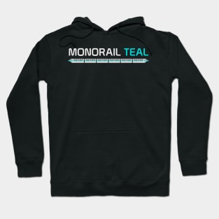 Monorail Teal Hoodie